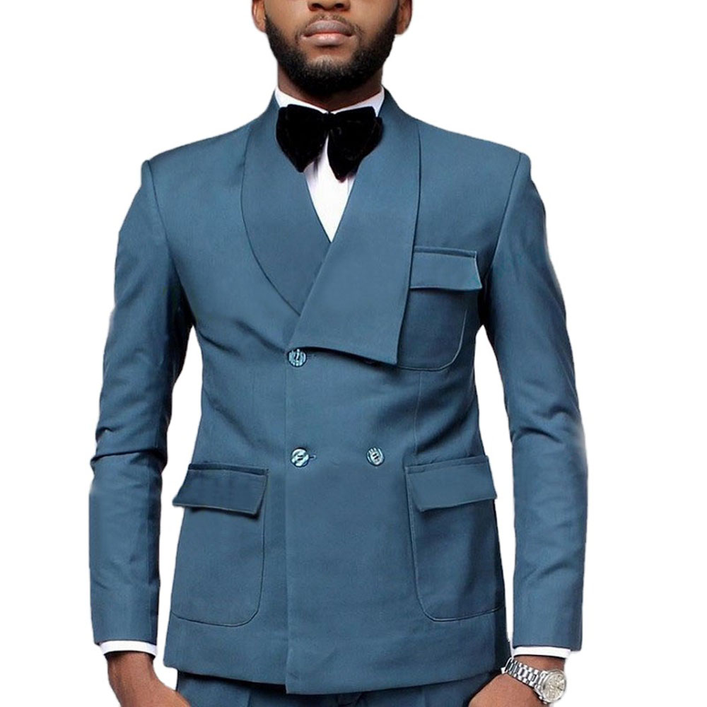 Latest Design Double Breasted  - огляд і ціна Men Formal Wear Design