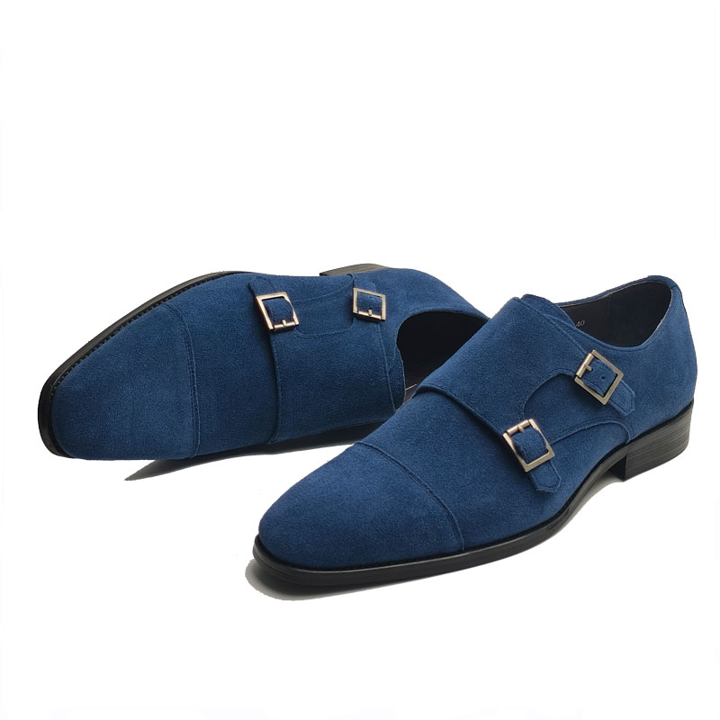 Fashion Blue Men's Leather Sho - огляд і ціна Formal Upper Wear Men