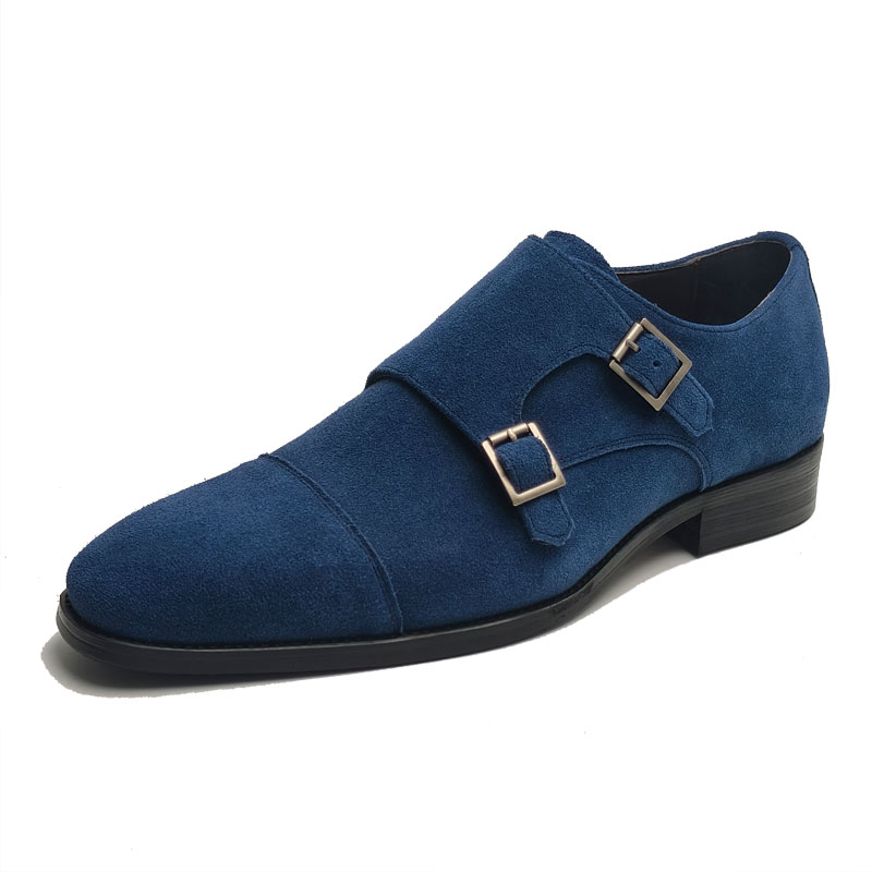 Fashion Blue Men's Leather Sho - огляд і ціна Formal Upper Wear Men