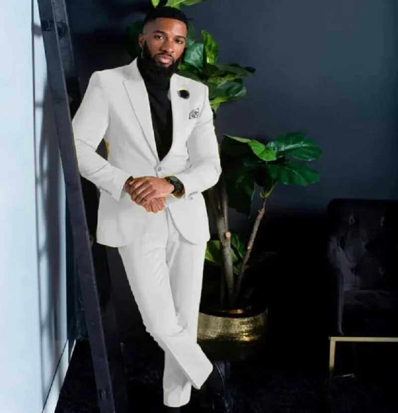 Yellow Men's Suits Slim Fit Si - огляд і ціна Formal Wear For Men Yellow