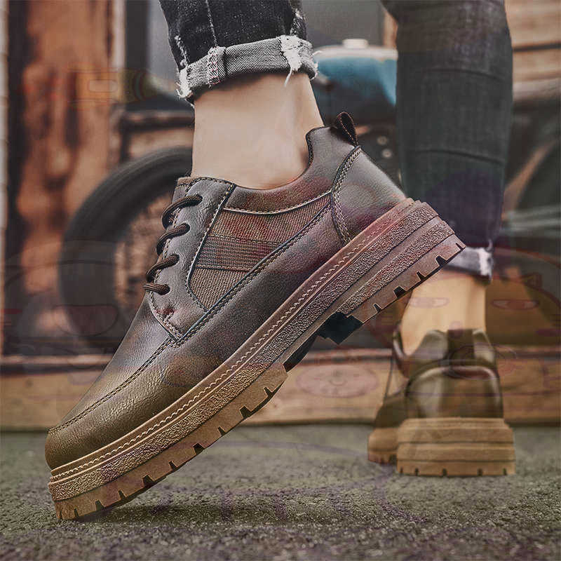 Dark Natural Leather Fashion T - огляд і ціна Formal Upper Wear Men